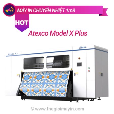 Máy in chuyển nhiệt 1m8 Atexco Model X Plus
